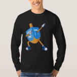 T-shirt Dabbing Dreidel Funny Hanoukka Chanukah Pour Les E<br><div class="desc">Dabbing Dreidel Funny Hanoukka Chanukah pour les enfants filles garçons</div>
