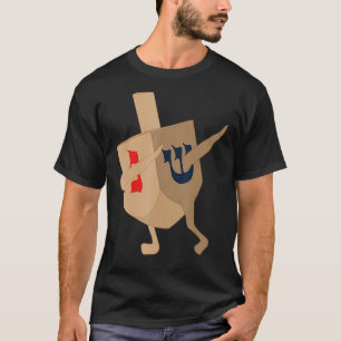 T-shirt Dabbing dreidel juif hanoukka chanukah