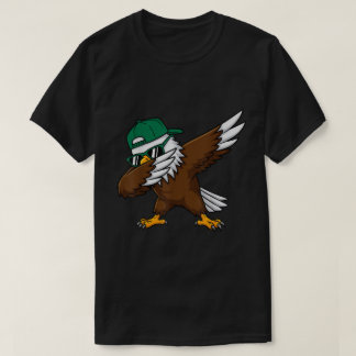 T-shirt Dabbing Eagle Funny Youth USA Shirt