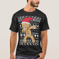Dabbing Gingerbread Man laide de Noël