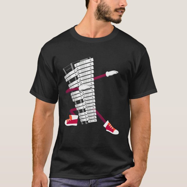 T-shirt Dabbing Glockenspiel Percussion Ensemble Glockensp (Devant)