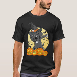 T-shirt Dabbing Great Dane Dance Drôle chien Halloween G