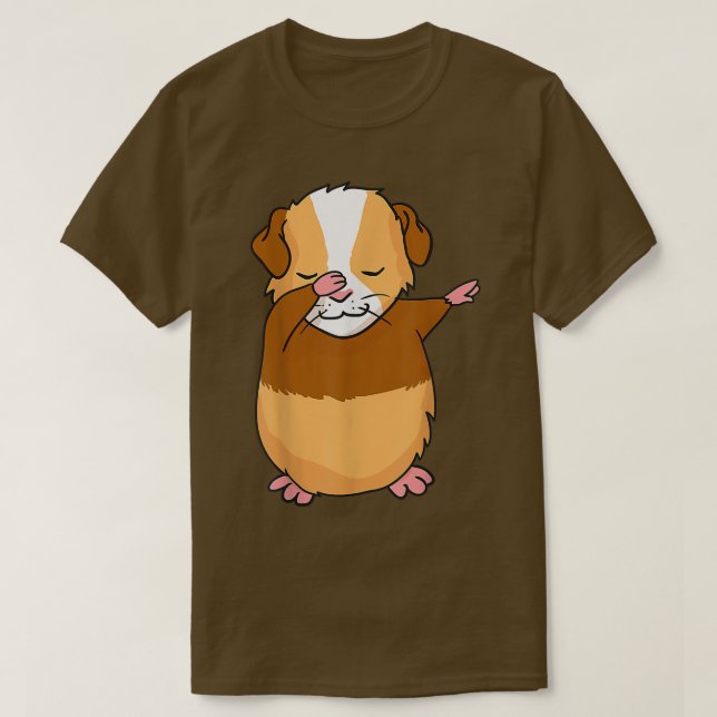 T-shirt Dabbing Guinée Pig Drôle Dab cadeau Dabbing (Design devant)