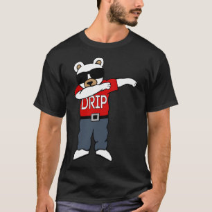 T-shirt Dabbing Hip Bear Drift