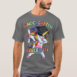 T-shirt Dabbing Kindergarten Unicorn Graduation Classe It
