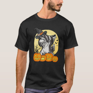 T-shirt Dabbing Lhasa Apso Dab Dance Drôle Chien Halloween