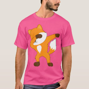 T-shirt Dabbing mignon Fox animal Dab Danse Fox Lover