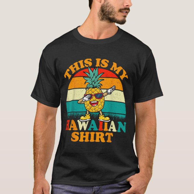 T-shirt Dabbing Ne This Is My Hawaiian Shirts For Women  (Devant)