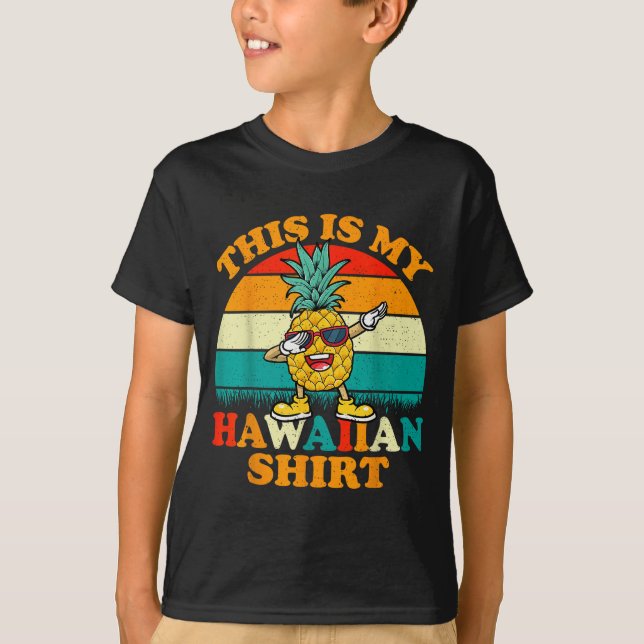 T-shirt Dabbing Ne This Is My Hawaiian Shirts For Women  (Devant)
