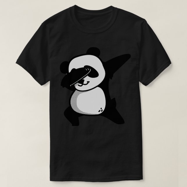T-shirt Dabbing Panda (Design devant)