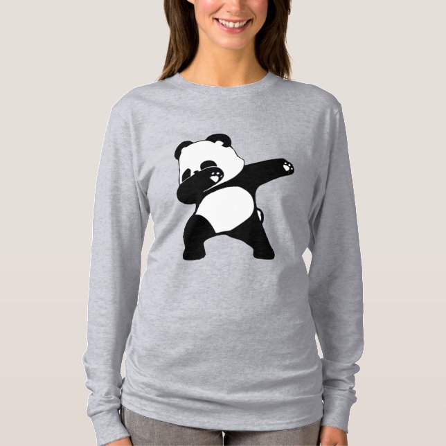 T-shirt Dabbing Panda (Devant)