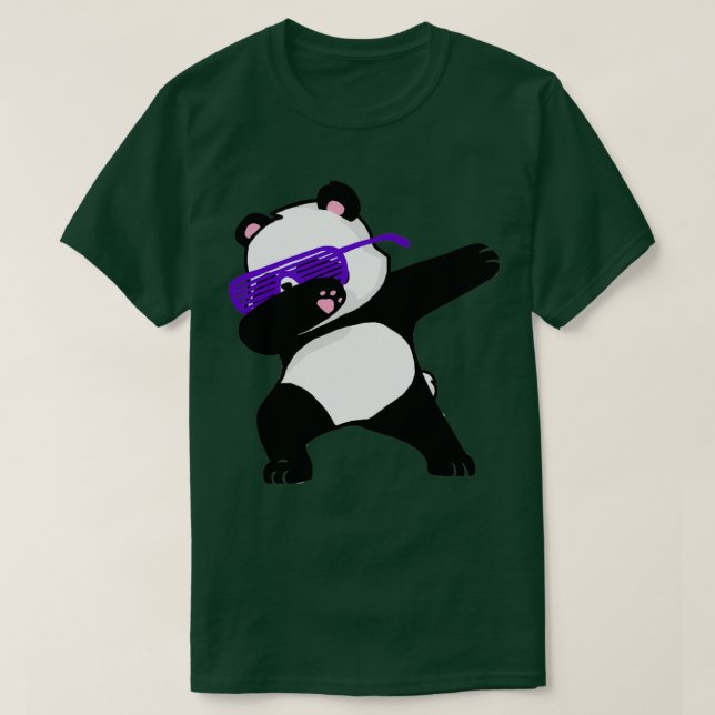 T-shirt Dabbing Panda (Design devant)