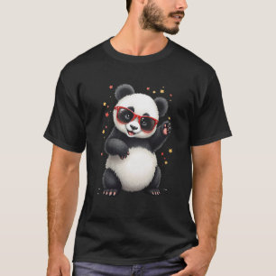 T-shirt Dabbing Panda - Animal Cool Dance Tee