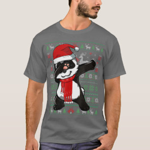 T-shirt Dabbing Panda laide fête de Noël C