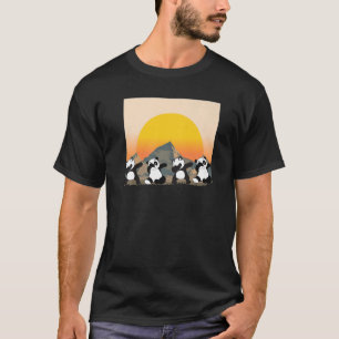 T-shirt Dabbing Panda Zoo Ours animal pour hommes femmes