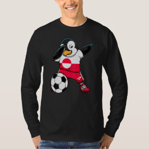 T-shirt Dabbing Penguin Groenland Fans de football Jersey