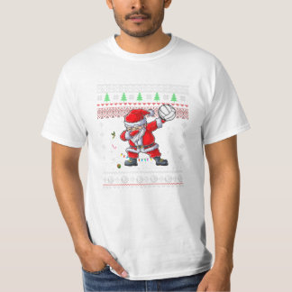 T-shirt Dabbing Père Noël Christmas Volleyball