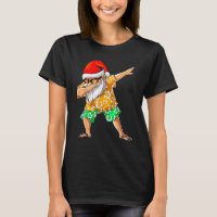Dabbing Père Noël Noël En Juillet Hommes Tropical