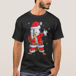 T-shirt Dabbing Père Noël Penguin Joyeux Noël Enfants Fill