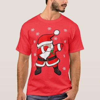 T-shirt Dabbing Père Noël Père Noël Drôle Noël