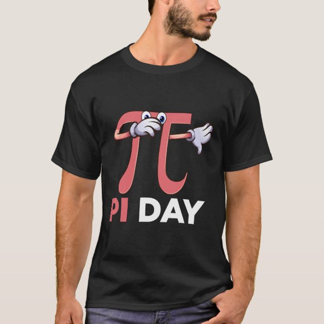 T-shirt Dabbing Pi Math Science Stem Don 3.14 Pi Day (Devant)