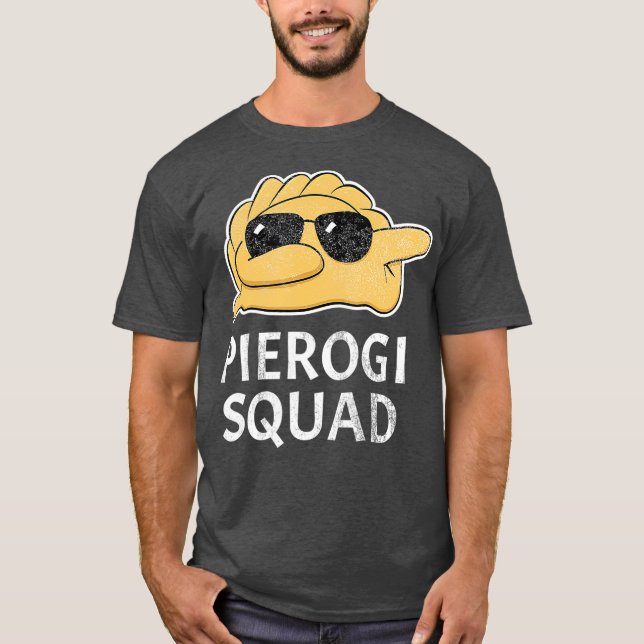 T-shirt Dabbing Pierogi Squad Funny Pologne (Devant)