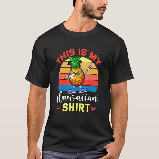T-shirt Dabbing Pineapple Femmes Hommes Garçons Filles C'E (Devant)
