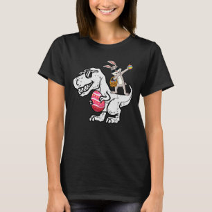 T-shirt Dabbing Rabbit Jour de Pâques Oeufs Dab Garçons Fi