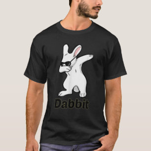 T-shirt Dabbing Rabbit Lapin Dabbit Bunny Dab Funny Tee Ca