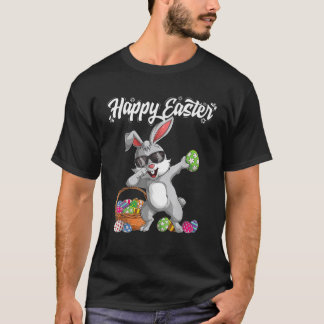 T-shirt Dabbing Rabbit OEufs de Pâques Dab Bunny
