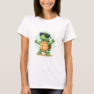 T-shirt Dabbing Sea Turtle Amoureux des animaux Sauvez Les