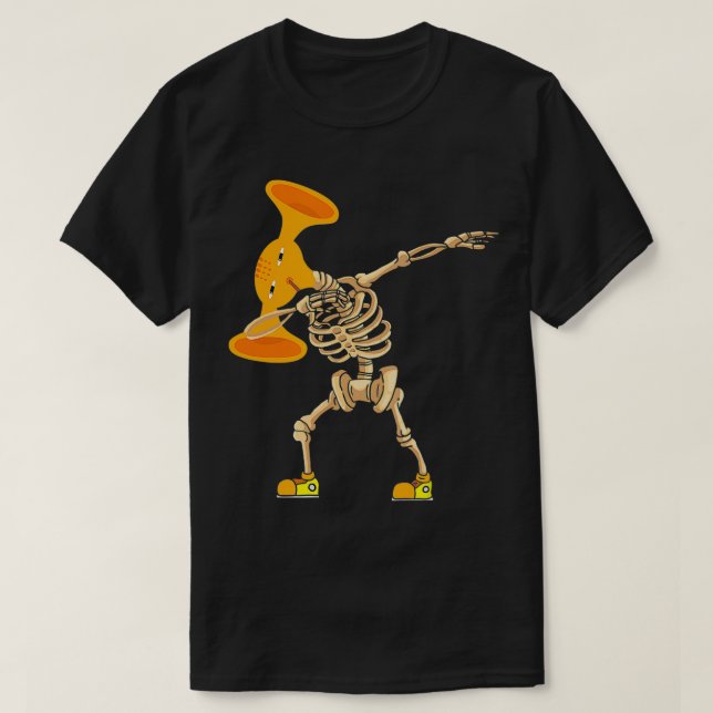 T-shirt Dabbing Siren Head Halloween Meme Kids, Funny Horr (Design devant)