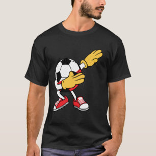 T-shirt Dabbing Soccer Ball Pologne Jersey Polonais Footba