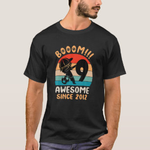 T-shirt Dabbing Soccer Boy 9E Anniversaire - Boom ! Super