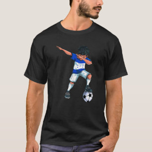 T-shirt Dabbing Soccer Boy Honduras Football pour