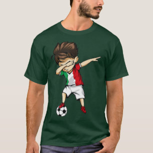 T-shirt Dabbing Soccer Boy Italie Jersey - Football italie