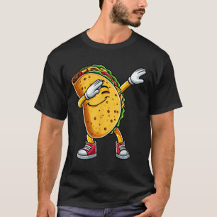 T-shirt Dabbing Taco Cinco De Mayo Drôle Nourriture Mexica