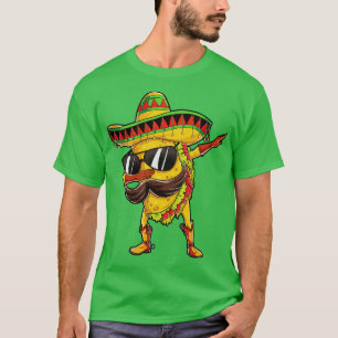 T-shirt Dabbing Taco Mardi Mexicain Mexique Cadeaux
