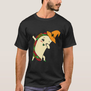 T-shirt Dabbing Taco sorcier Casquette Lazy Halloween Cost