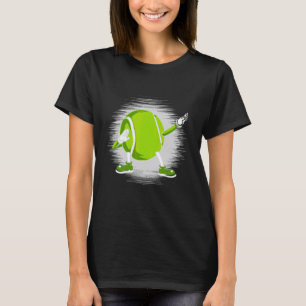 T-shirt Dabbing Tennis Ball Gear Pour Instructeur De Tenni
