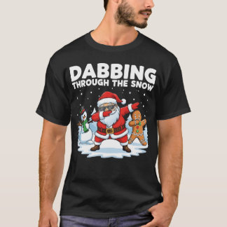 T-shirt Dabbing Through the Snow