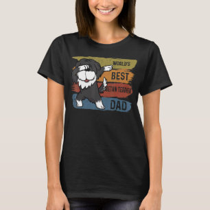 T-shirt Dabbing Tibétain Terrier Papa Dab Pour Enfants Hom