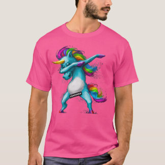 T-shirt Dabbing Unicorn