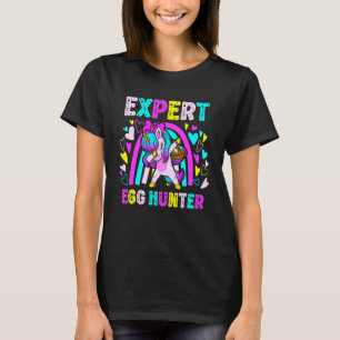 T-shirt Dabbing Unicorn Costume de Pâques Dimanche Expert 