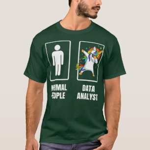 T-shirt Dabbing Unicorn Data Analyst Data Scientist