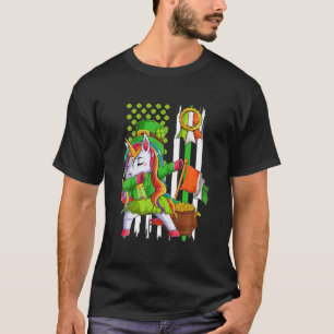 T-shirt Dabbing Unicorn Leprechaun St Patrick's Day Irish