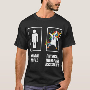 T-shirt Dabbing Unicorn physiothérapeute assistant PT