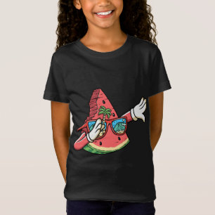 T-Shirt Dabbing Watermelon Kawaii Dab Summer Fruit Melon L
