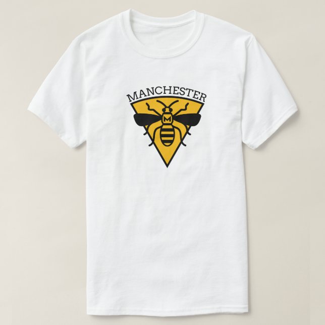 T-shirt d'abeille de Manchester (Design devant)