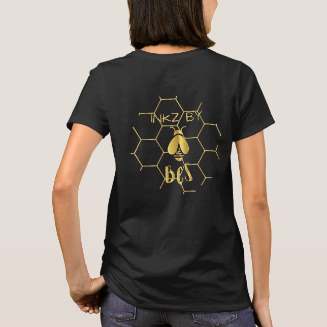 T-shirt d'abeille Inkzbybcs (Dos)